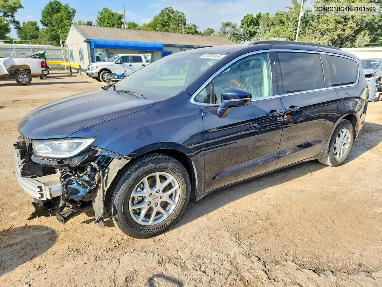 2022 Chrysler Pacifica Touring L VIN: 2C4RC1BG4NR101599 Lot: 61331026