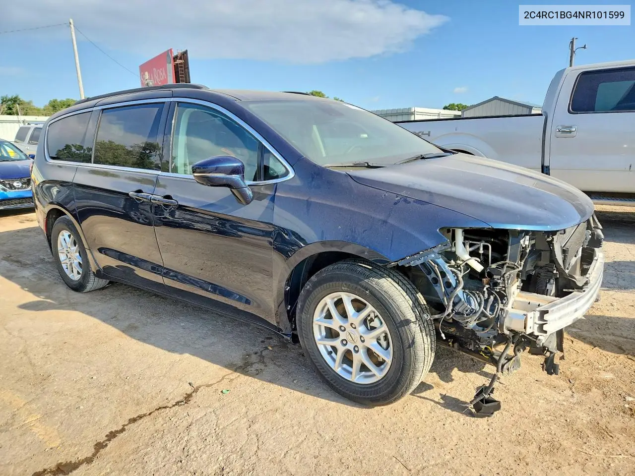 2022 Chrysler Pacifica Touring L VIN: 2C4RC1BG4NR101599 Lot: 61331026