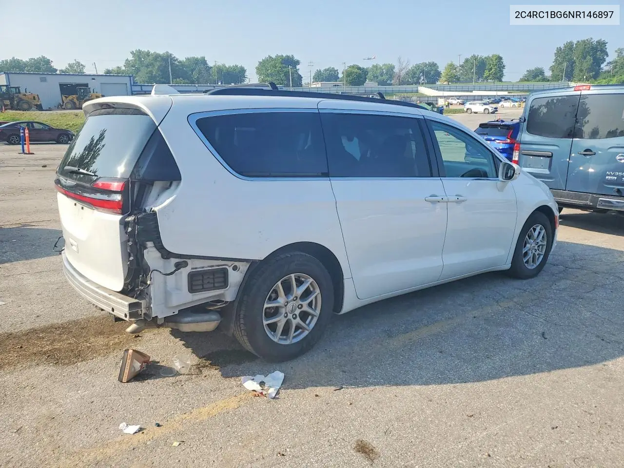 2022 Chrysler Pacifica Touring L VIN: 2C4RC1BG6NR146897 Lot: 61350816