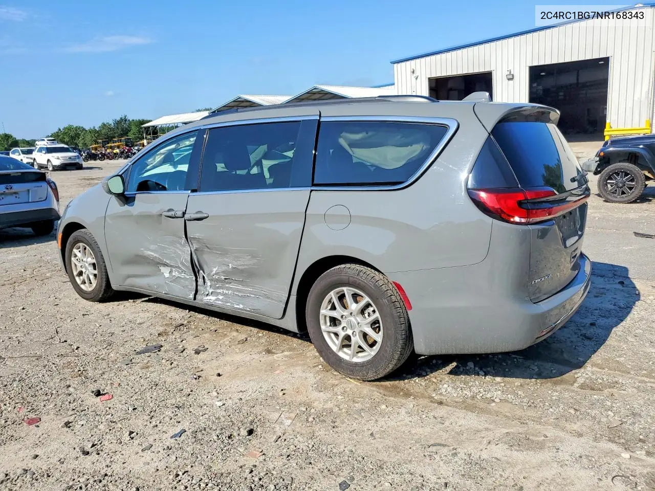 2022 Chrysler Pacifica Touring L VIN: 2C4RC1BG7NR168343 Lot: 61430846