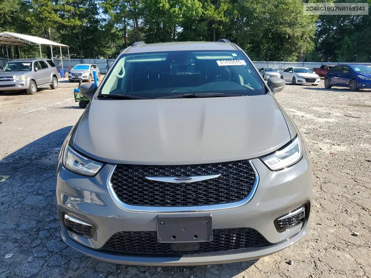 2022 Chrysler Pacifica Touring L VIN: 2C4RC1BG7NR168343 Lot: 61430846