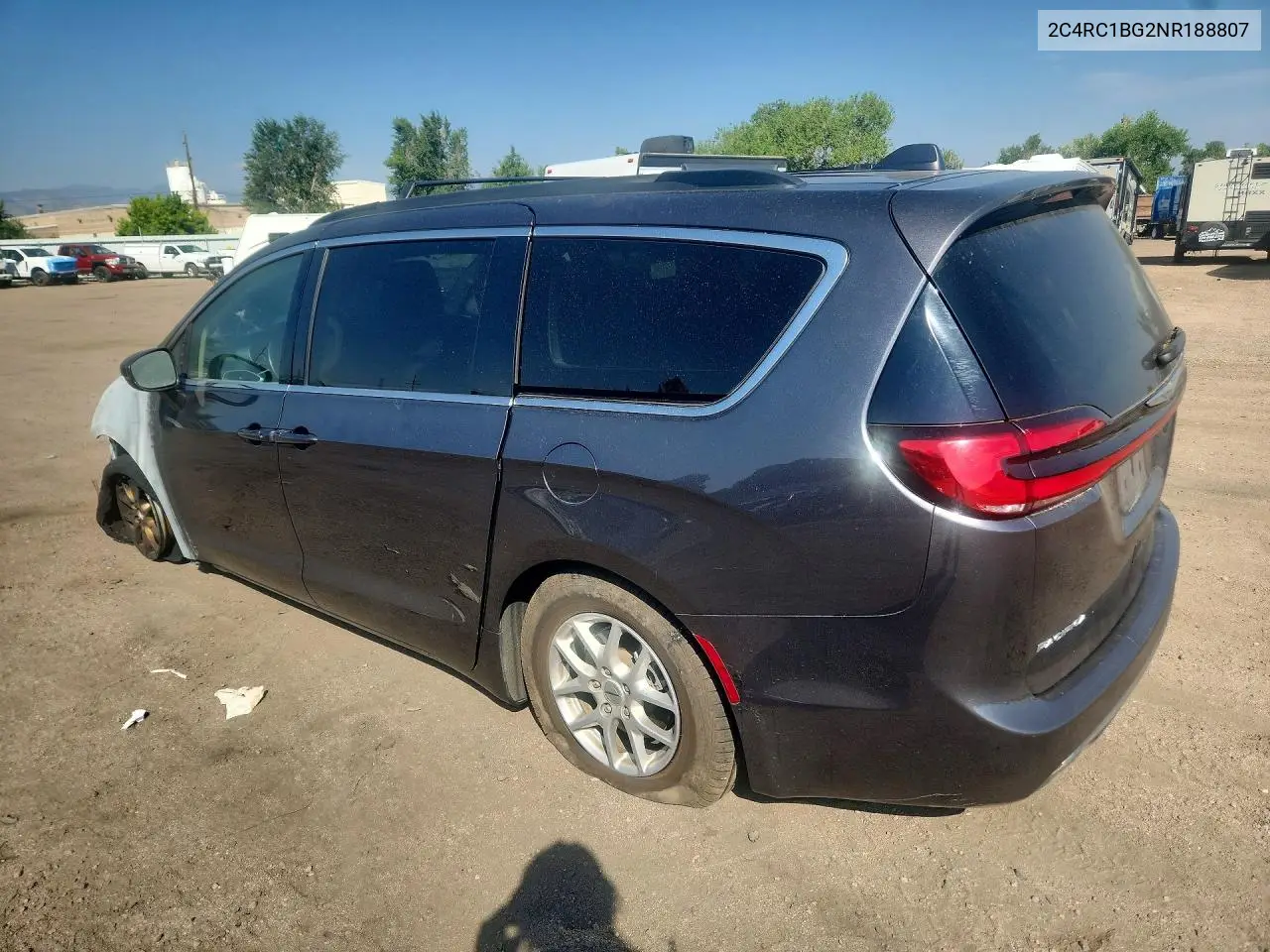 2022 Chrysler Pacifica Touring L VIN: 2C4RC1BG2NR188807 Lot: 62075246