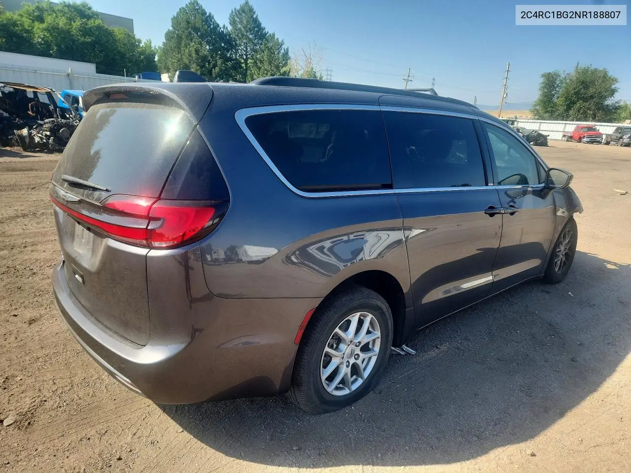 2022 Chrysler Pacifica Touring L VIN: 2C4RC1BG2NR188807 Lot: 62075246