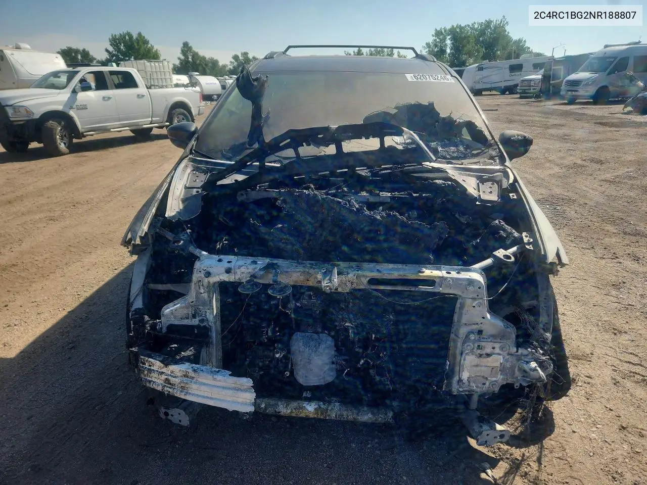 2022 Chrysler Pacifica Touring L VIN: 2C4RC1BG2NR188807 Lot: 62075246