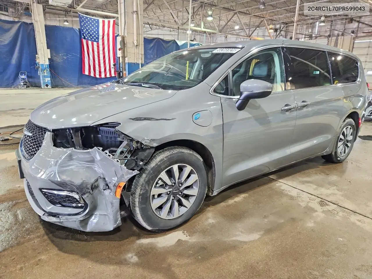 2023 Chrysler Pacifica Hybrid Touring L VIN: 2C4RC1L70PR599043 Lot: 58366926