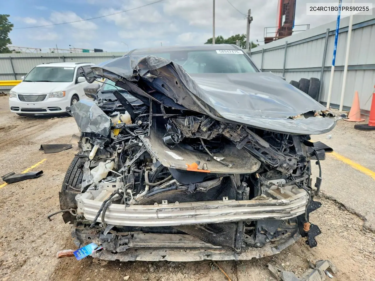 2023 Chrysler Pacifica Touring L VIN: 2C4RC1BG1PR590255 Lot: 58942476