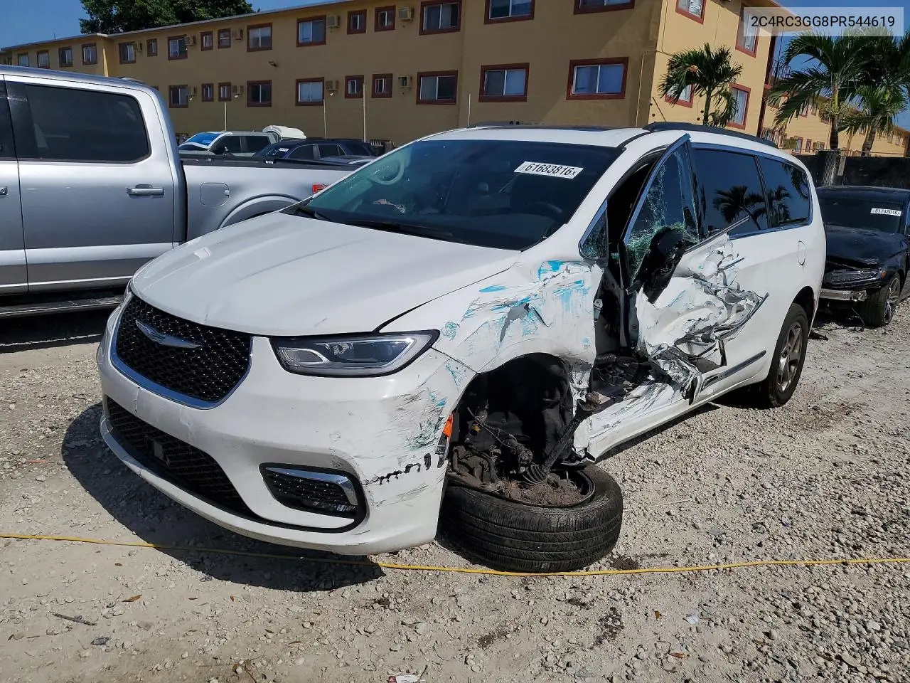 2023 Chrysler Pacifica Limited VIN: 2C4RC3GG8PR544619 Lot: 61683816