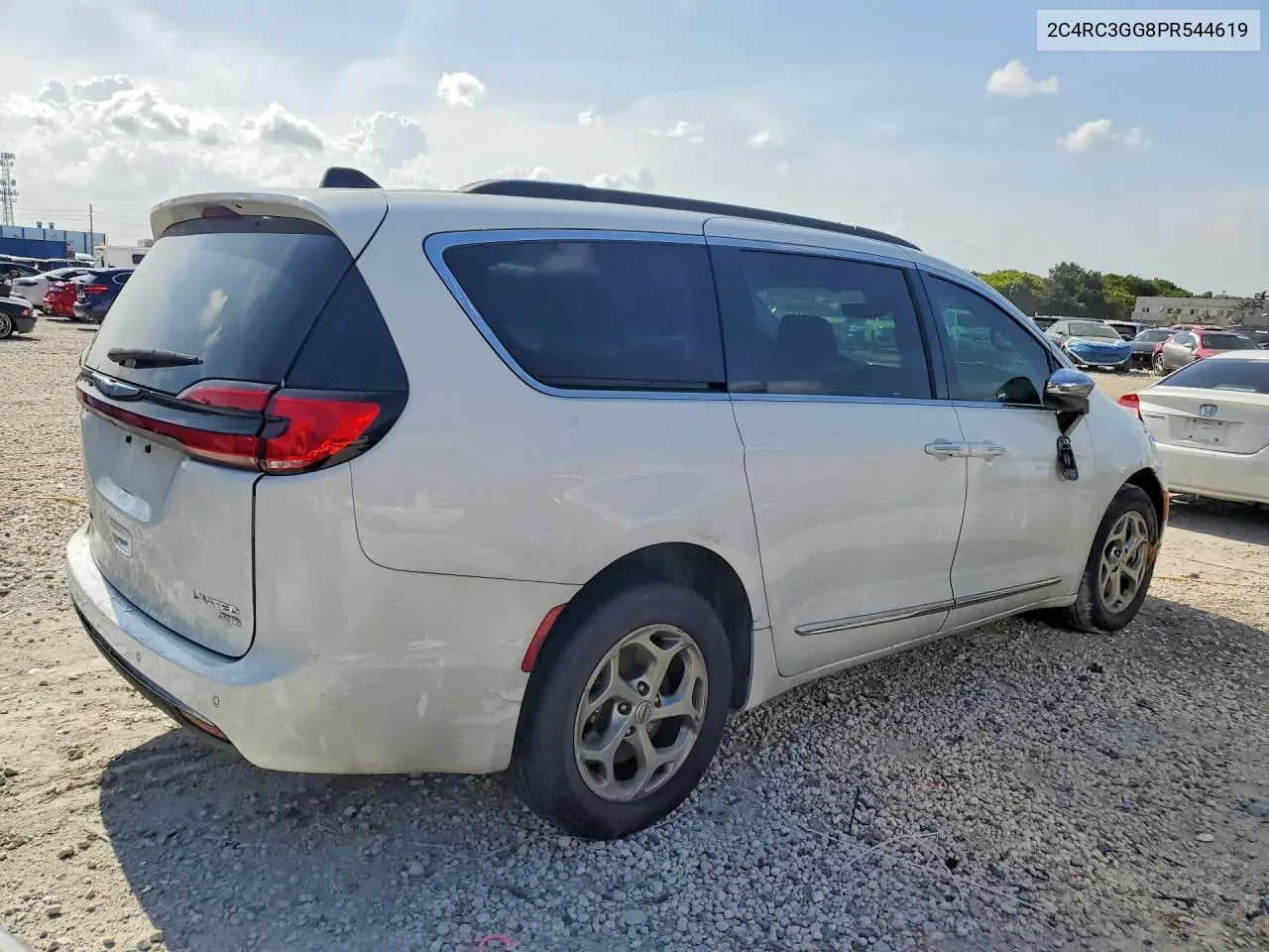 2023 Chrysler Pacifica Limited VIN: 2C4RC3GG8PR544619 Lot: 61683816