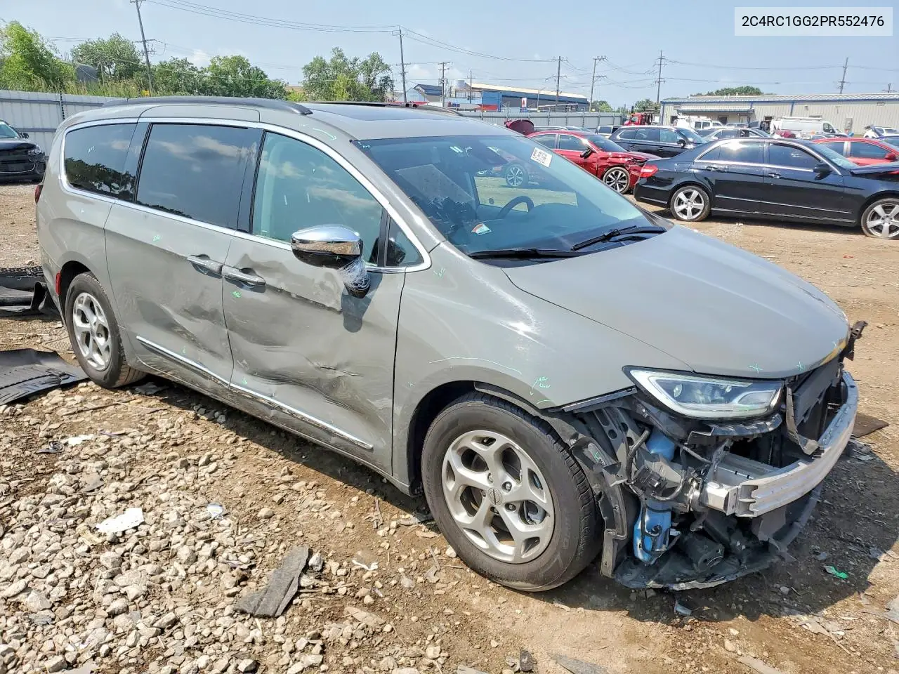 2023 Chrysler Pacifica Limited VIN: 2C4RC1GG2PR552476 Lot: 61755766