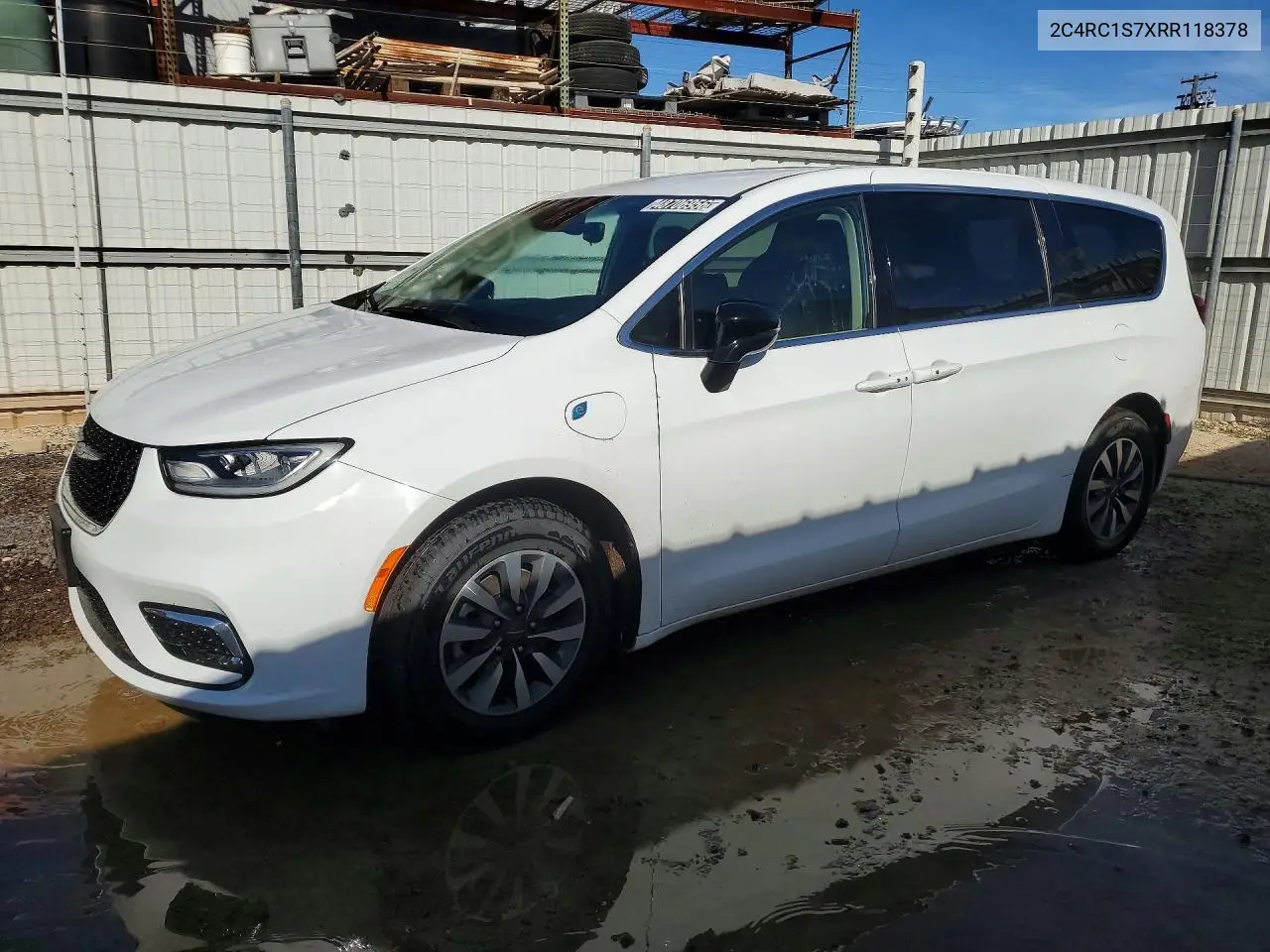 2024 Chrysler Pacifica Hybrid Select VIN: 2C4RC1S7XRR118378 Lot: 48706956
