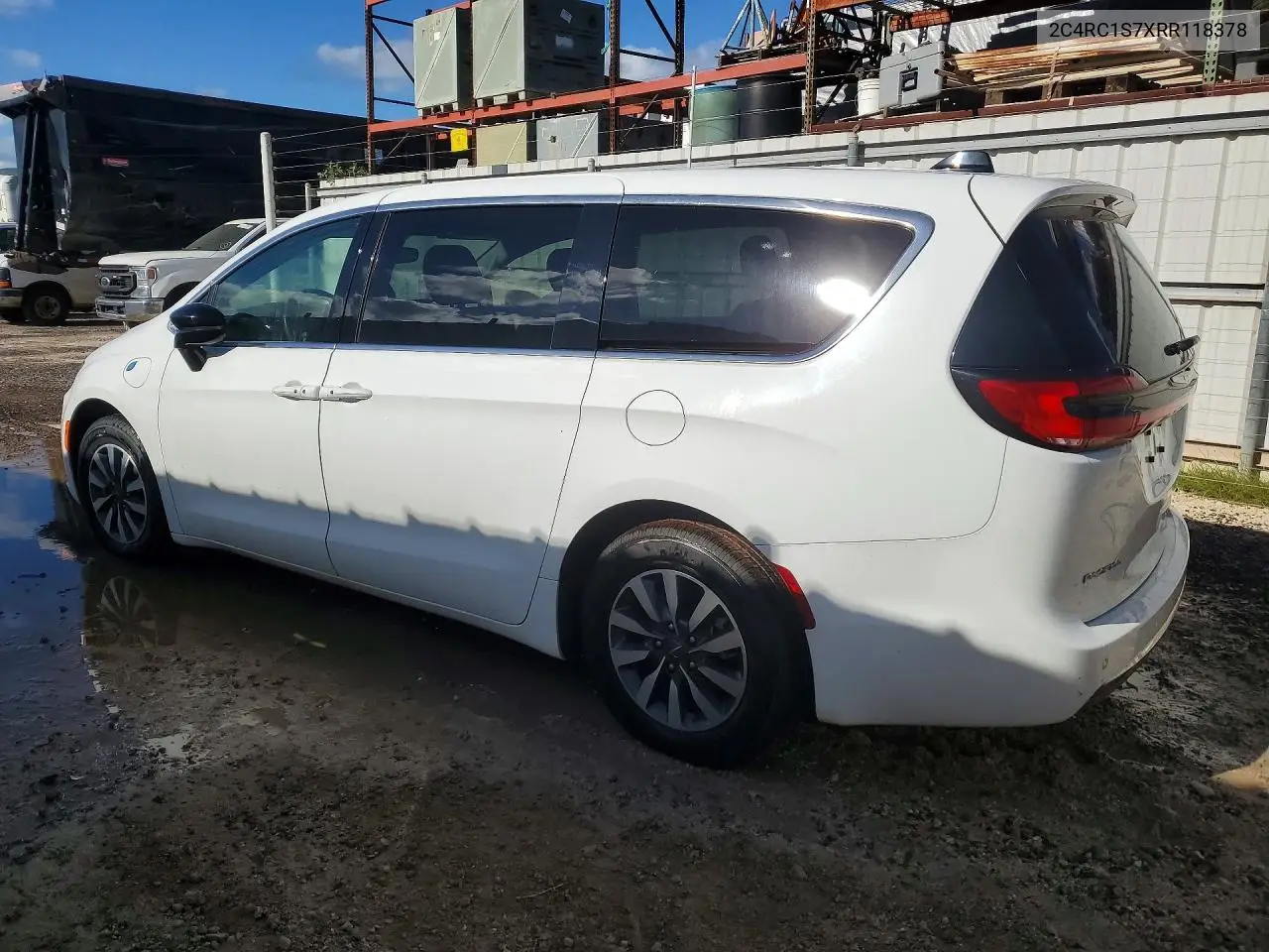 2024 Chrysler Pacifica Hybrid Select VIN: 2C4RC1S7XRR118378 Lot: 48706956