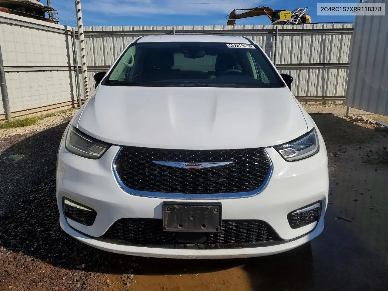 2024 Chrysler Pacifica Hybrid Select VIN: 2C4RC1S7XRR118378 Lot: 48706956