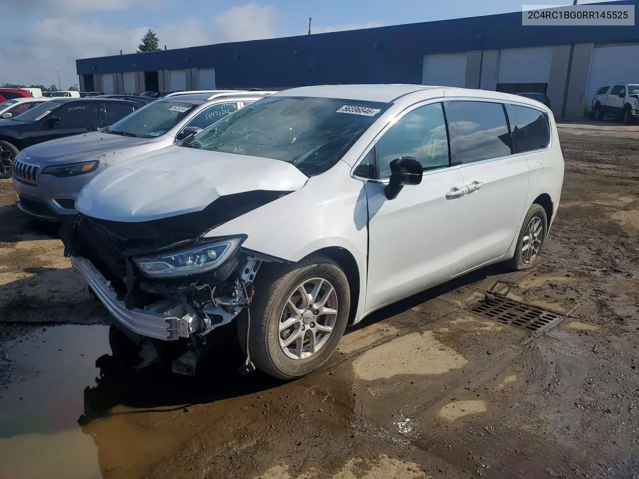 2024 Chrysler Pacifica Touring L VIN: 2C4RC1BG0RR145525 Lot: 56596846