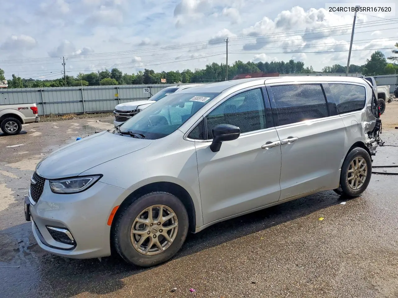2024 Chrysler Pacifica Touring L VIN: 2C4RC1BG5RR167620 Lot: 59809176
