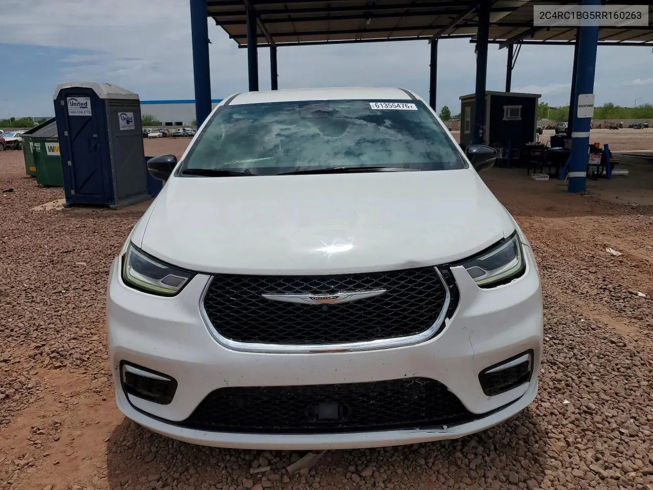 2024 Chrysler Pacifica Touring L VIN: 2C4RC1BG5RR160263 Lot: 61355476