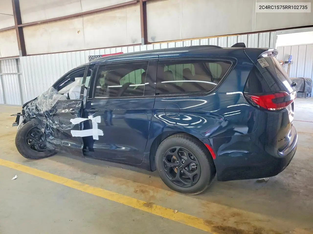 2024 Chrysler Pacifica Hybrid Select VIN: 2C4RC1S75RR102735 Lot: 61627016