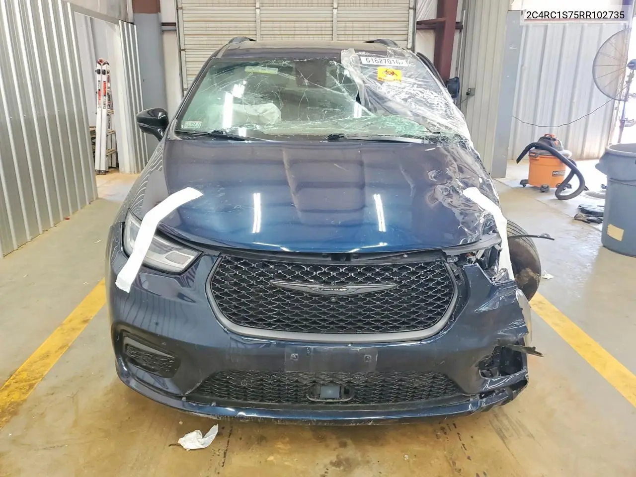 2024 Chrysler Pacifica Hybrid Select VIN: 2C4RC1S75RR102735 Lot: 61627016