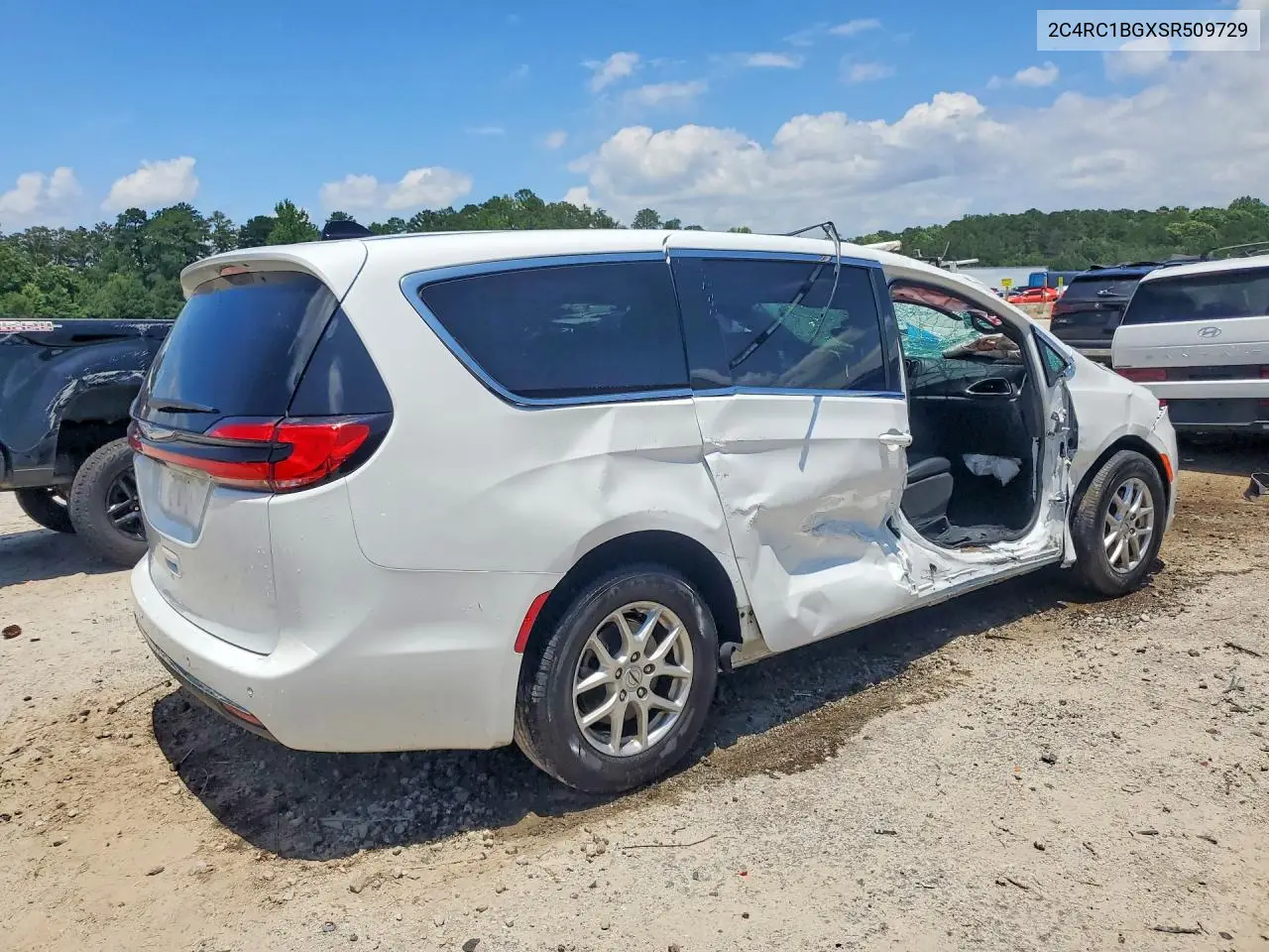 2025 Chrysler Pacifica Select VIN: 2C4RC1BGXSR509729 Lot: 58085626