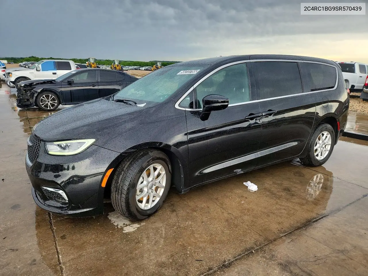 2025 Chrysler Pacifica Select VIN: 2C4RC1BG9SR570439 Lot: 58233766