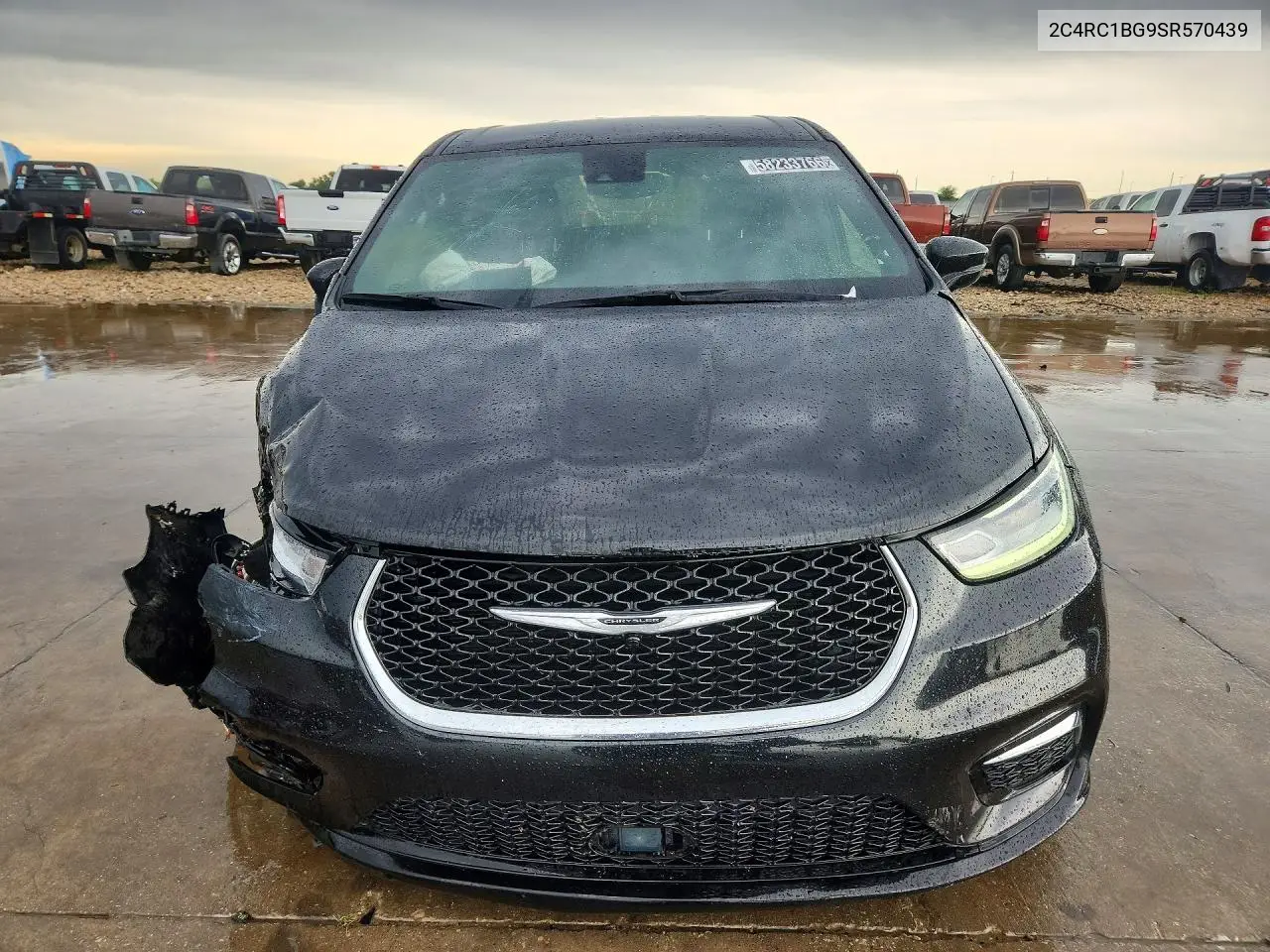 2025 Chrysler Pacifica Select VIN: 2C4RC1BG9SR570439 Lot: 58233766