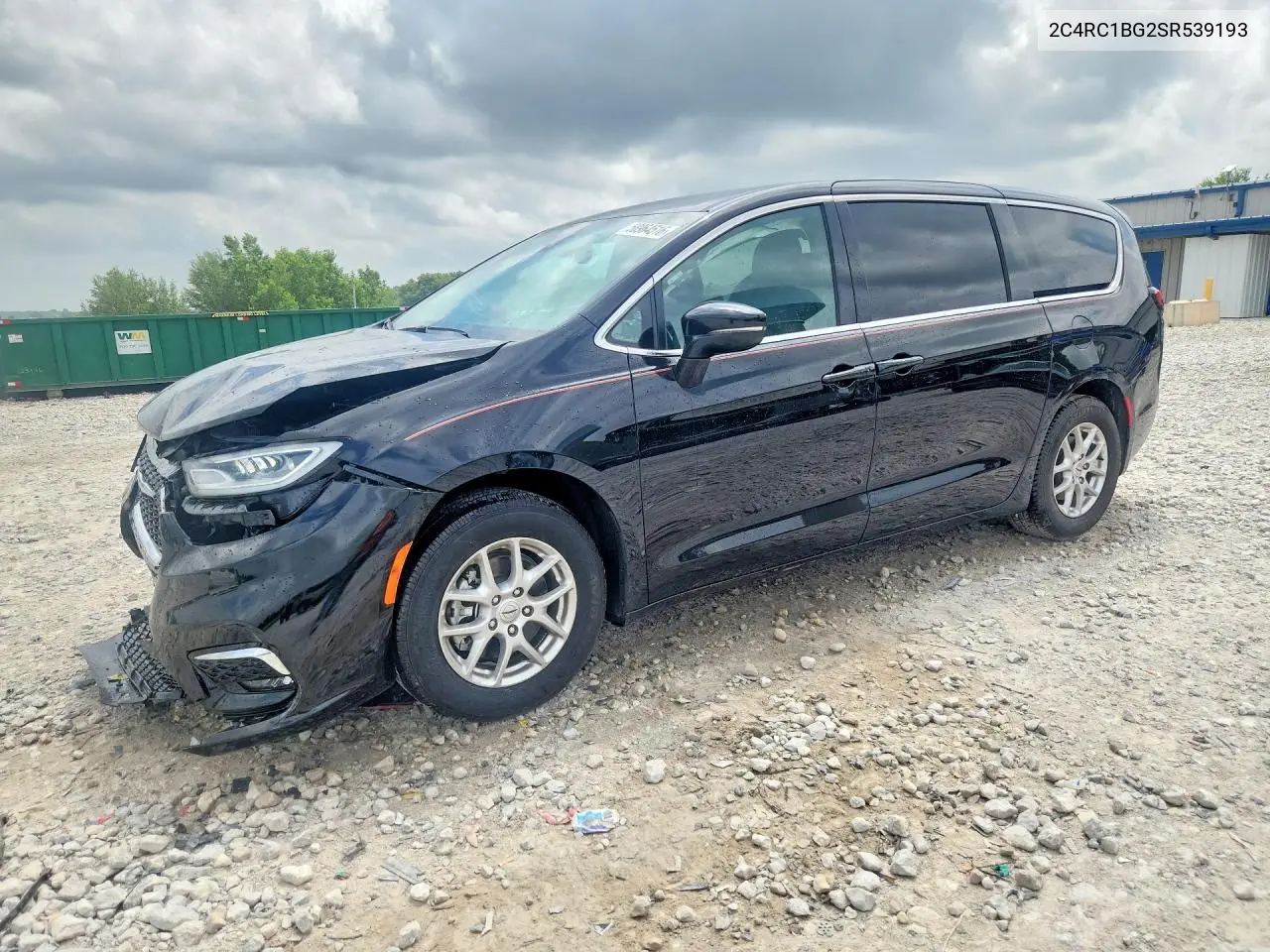 2025 Chrysler Pacifica Select VIN: 2C4RC1BG2SR539193 Lot: 58964516