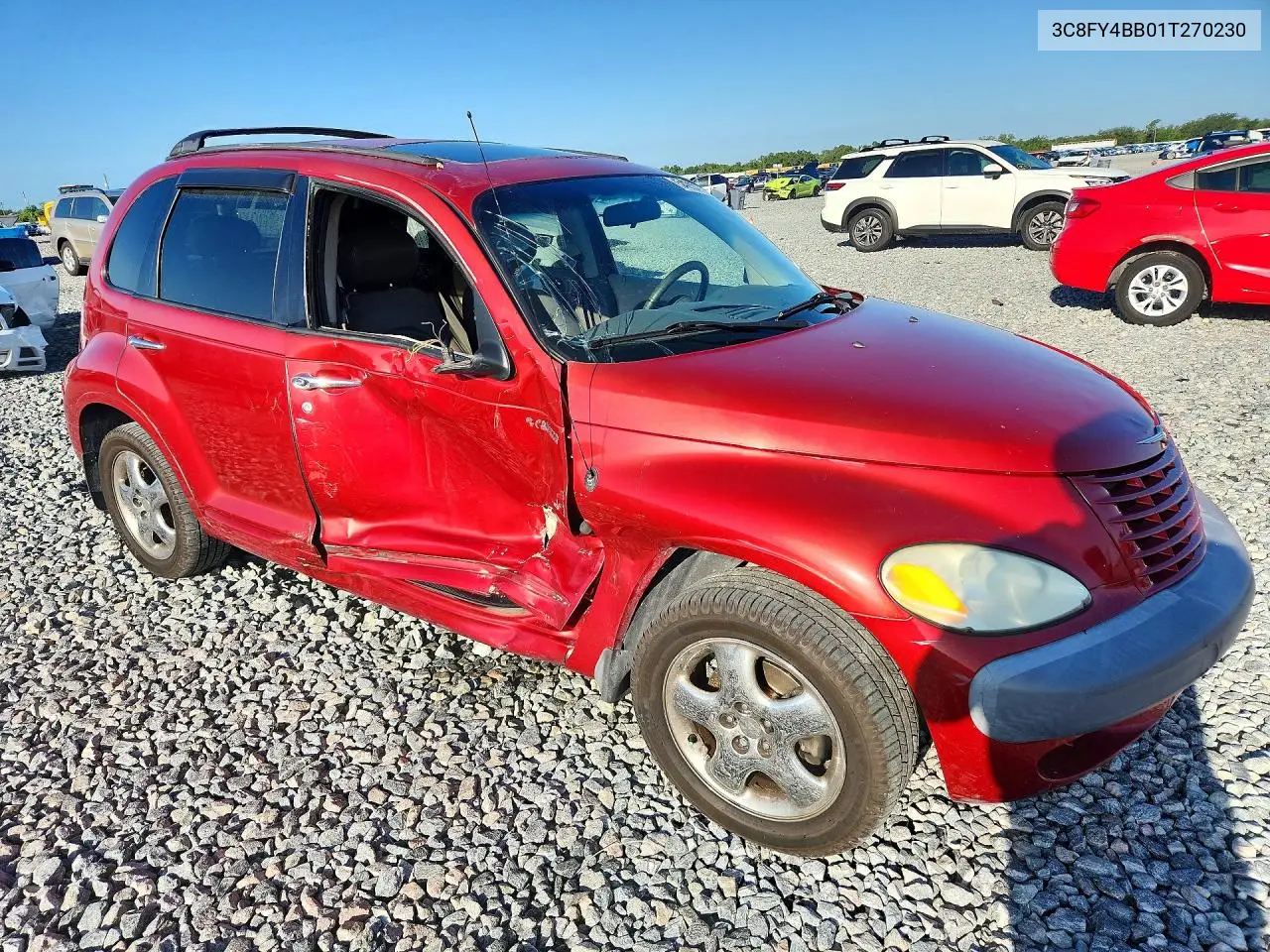 2001 Chrysler Pt Cruiser VIN: 3C8FY4BB01T270230 Lot: 54200156
