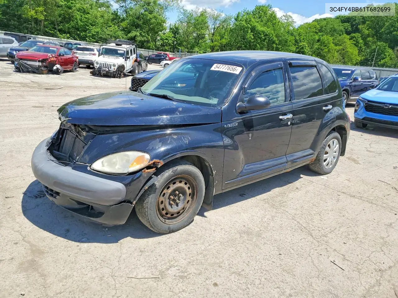 2001 Chrysler Pt Cruiser VIN: 3C4FY4BB61T682699 Lot: 54777656