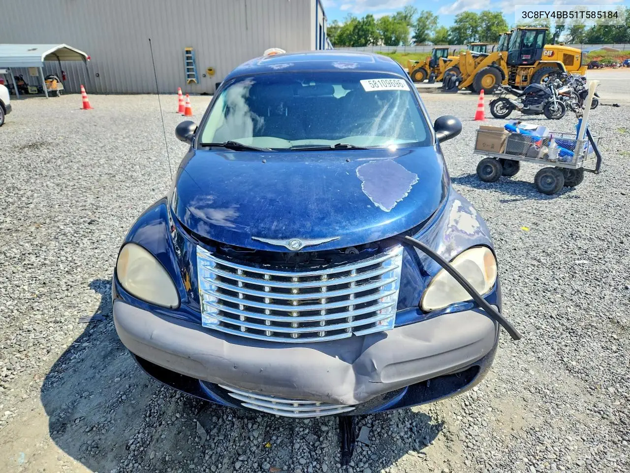 2001 Chrysler Pt Cruiser VIN: 3C8FY4BB51T585184 Lot: 58109696