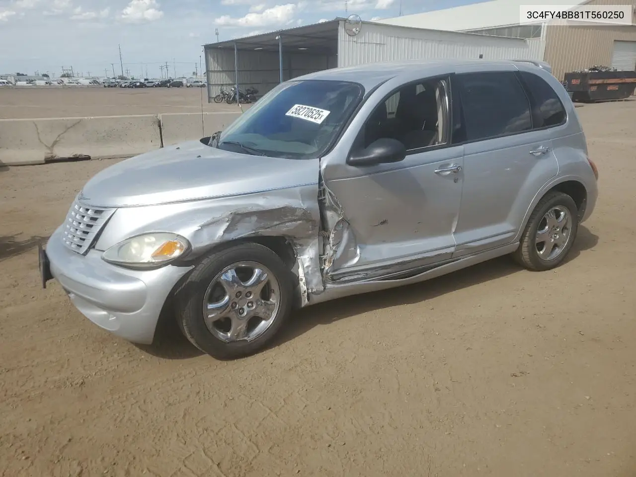 2001 Chrysler Pt Cruiser VIN: 3C4FY4BB81T560250 Lot: 58270525
