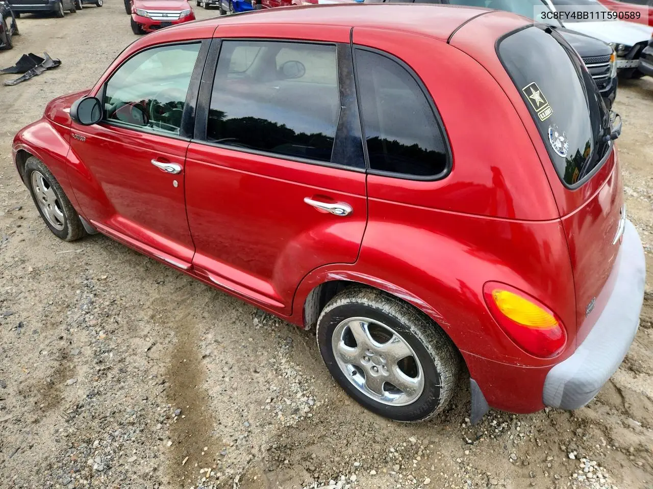 2001 Chrysler Pt Cruiser VIN: 3C8FY4BB11T590589 Lot: 58931066