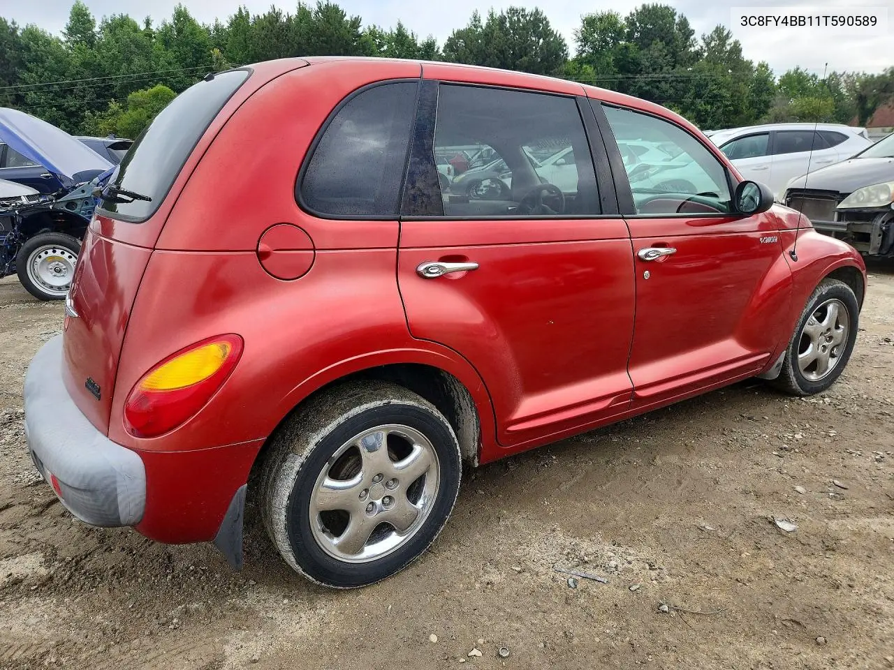 2001 Chrysler Pt Cruiser VIN: 3C8FY4BB11T590589 Lot: 58931066