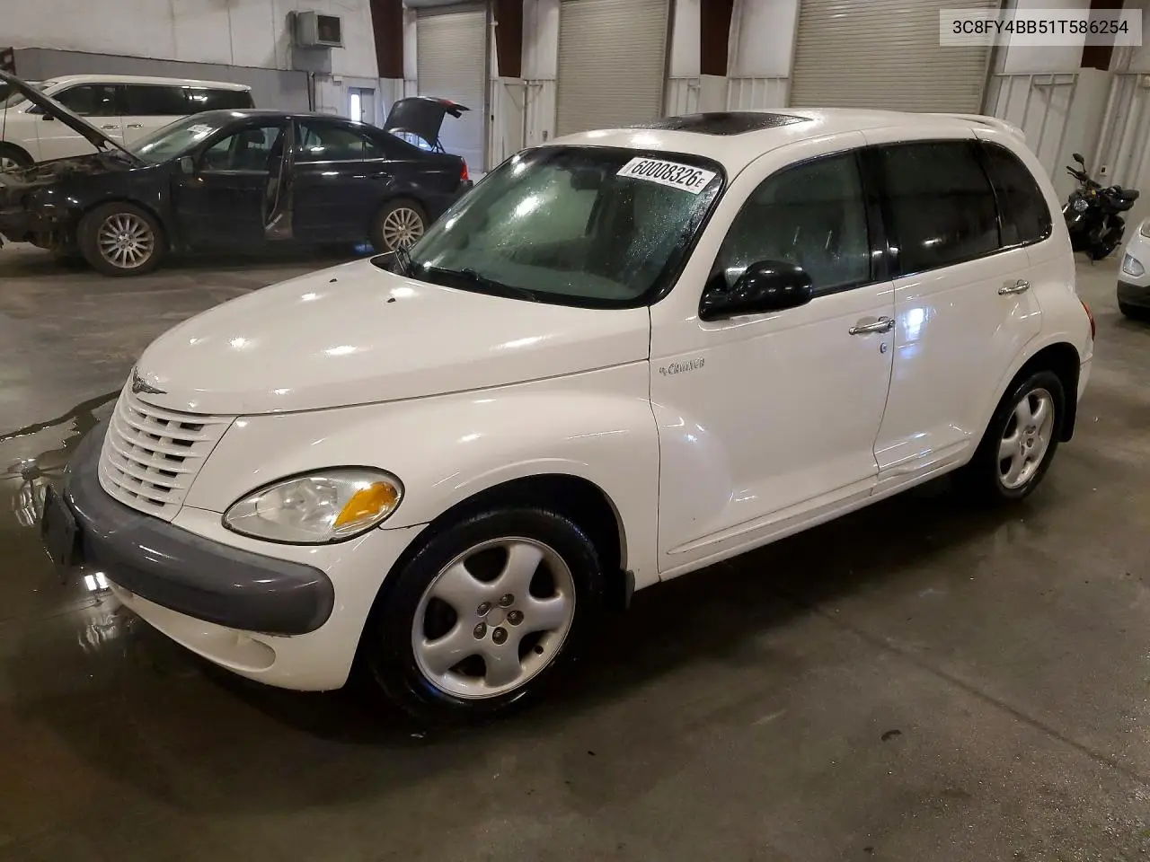 2001 Chrysler Pt Cruiser VIN: 3C8FY4BB51T586254 Lot: 60008326