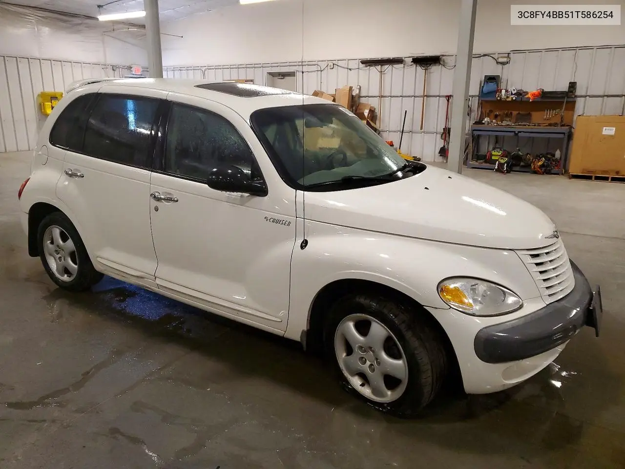 2001 Chrysler Pt Cruiser VIN: 3C8FY4BB51T586254 Lot: 60008326