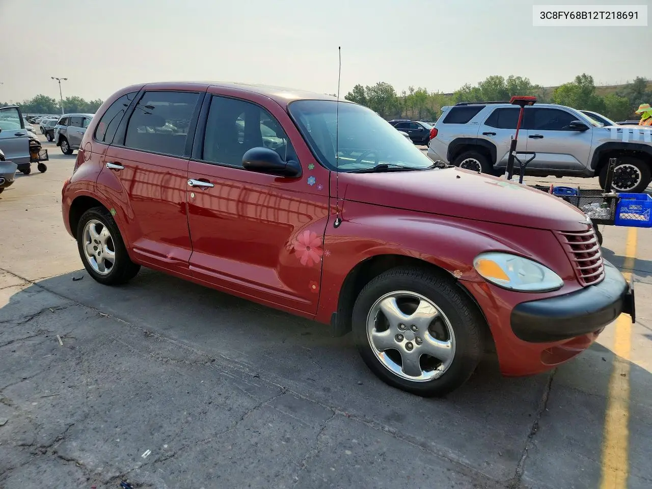 2002 Chrysler Pt Cruiser Limited VIN: 3C8FY68B12T218691 Lot: 59868936