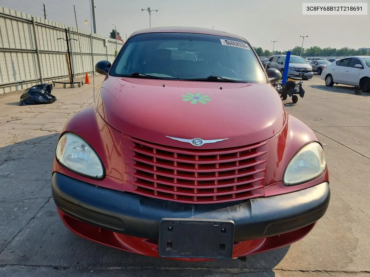 2002 Chrysler Pt Cruiser Limited VIN: 3C8FY68B12T218691 Lot: 59868936
