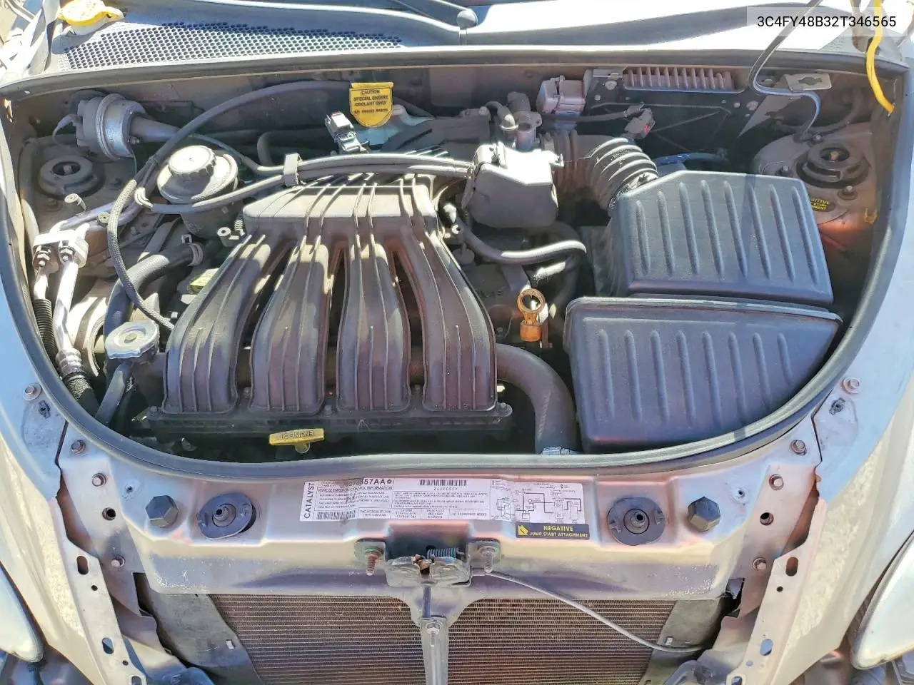 2002 Chrysler Pt Cruiser Classic VIN: 3C4FY48B32T346565 Lot: 59878806