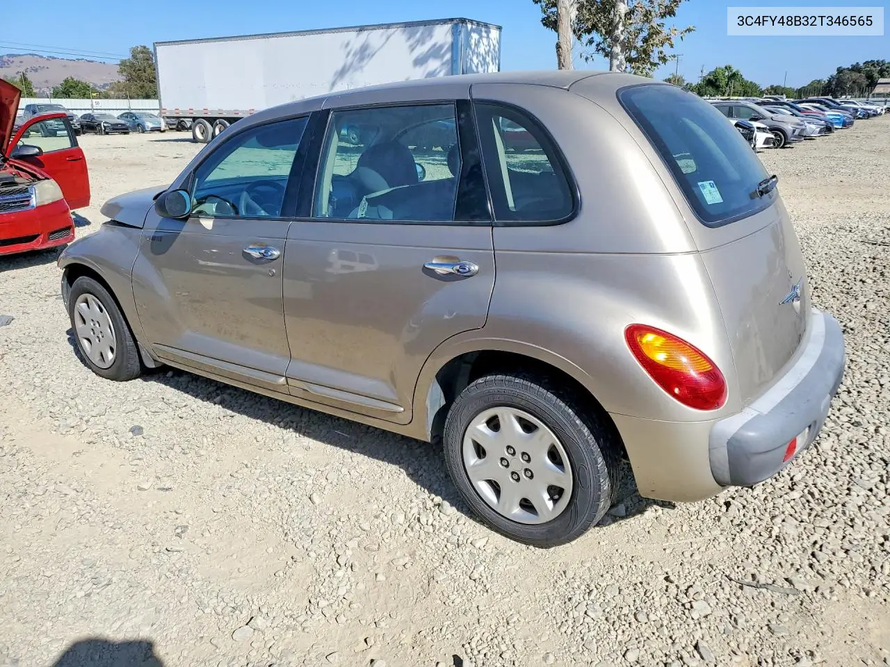 2002 Chrysler Pt Cruiser Classic VIN: 3C4FY48B32T346565 Lot: 59878806