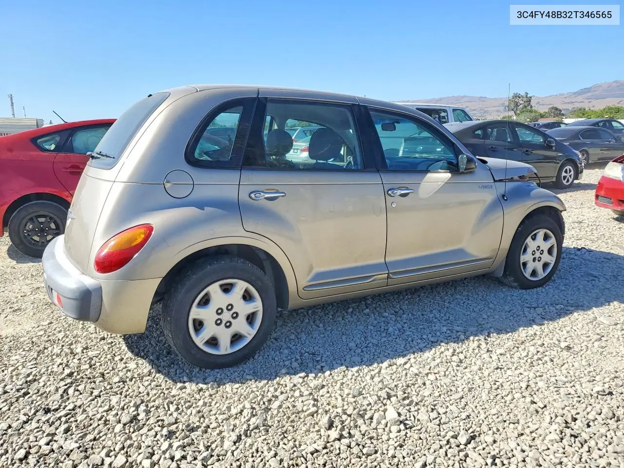 2002 Chrysler Pt Cruiser Classic VIN: 3C4FY48B32T346565 Lot: 59878806
