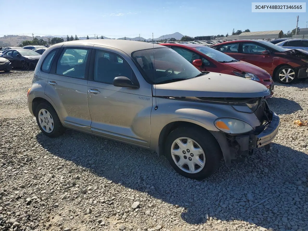 2002 Chrysler Pt Cruiser Classic VIN: 3C4FY48B32T346565 Lot: 59878806