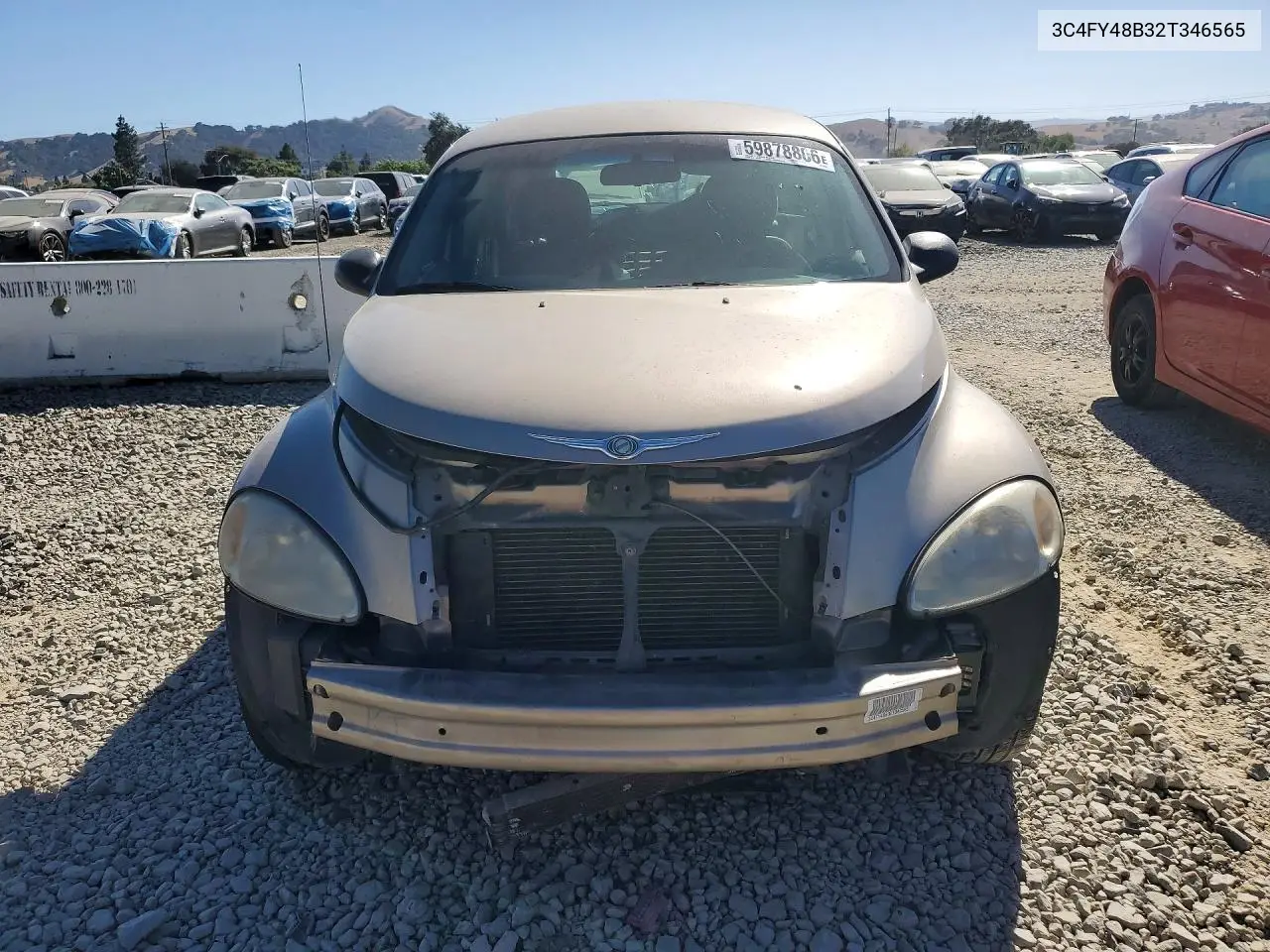 2002 Chrysler Pt Cruiser Classic VIN: 3C4FY48B32T346565 Lot: 59878806