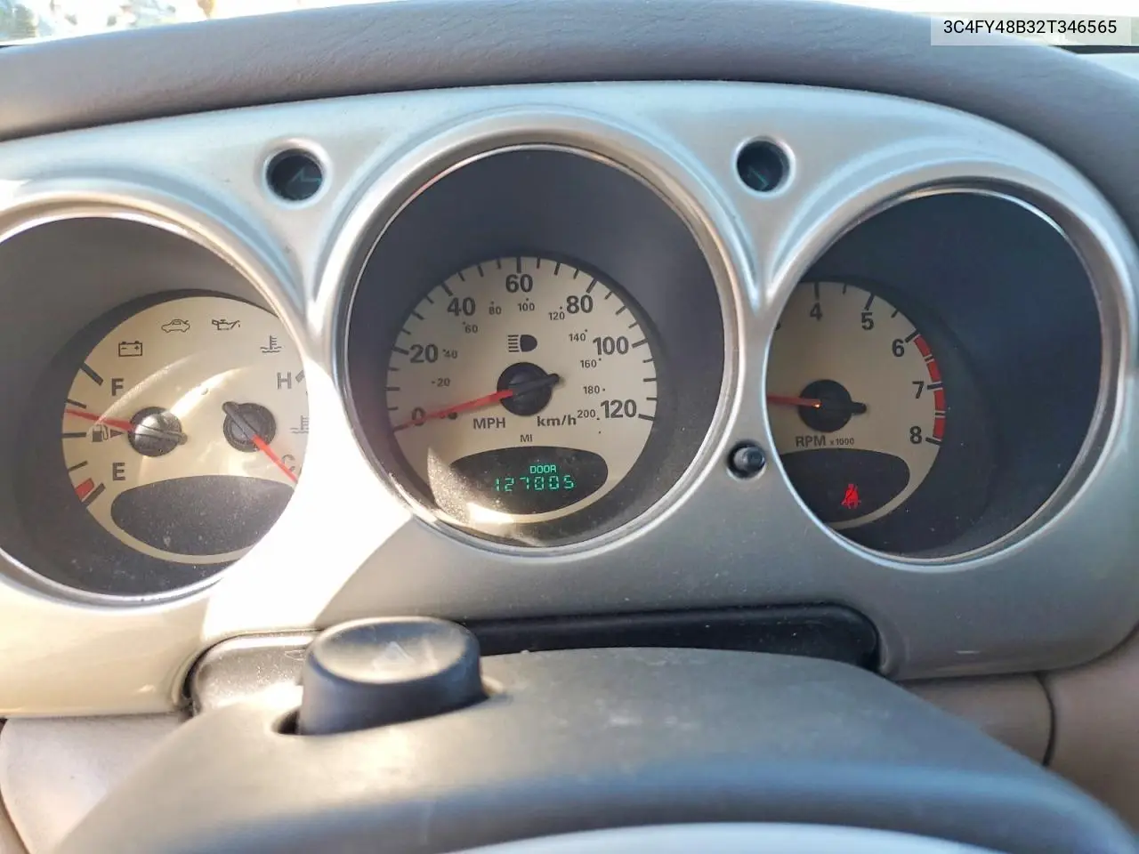 2002 Chrysler Pt Cruiser Classic VIN: 3C4FY48B32T346565 Lot: 59878806