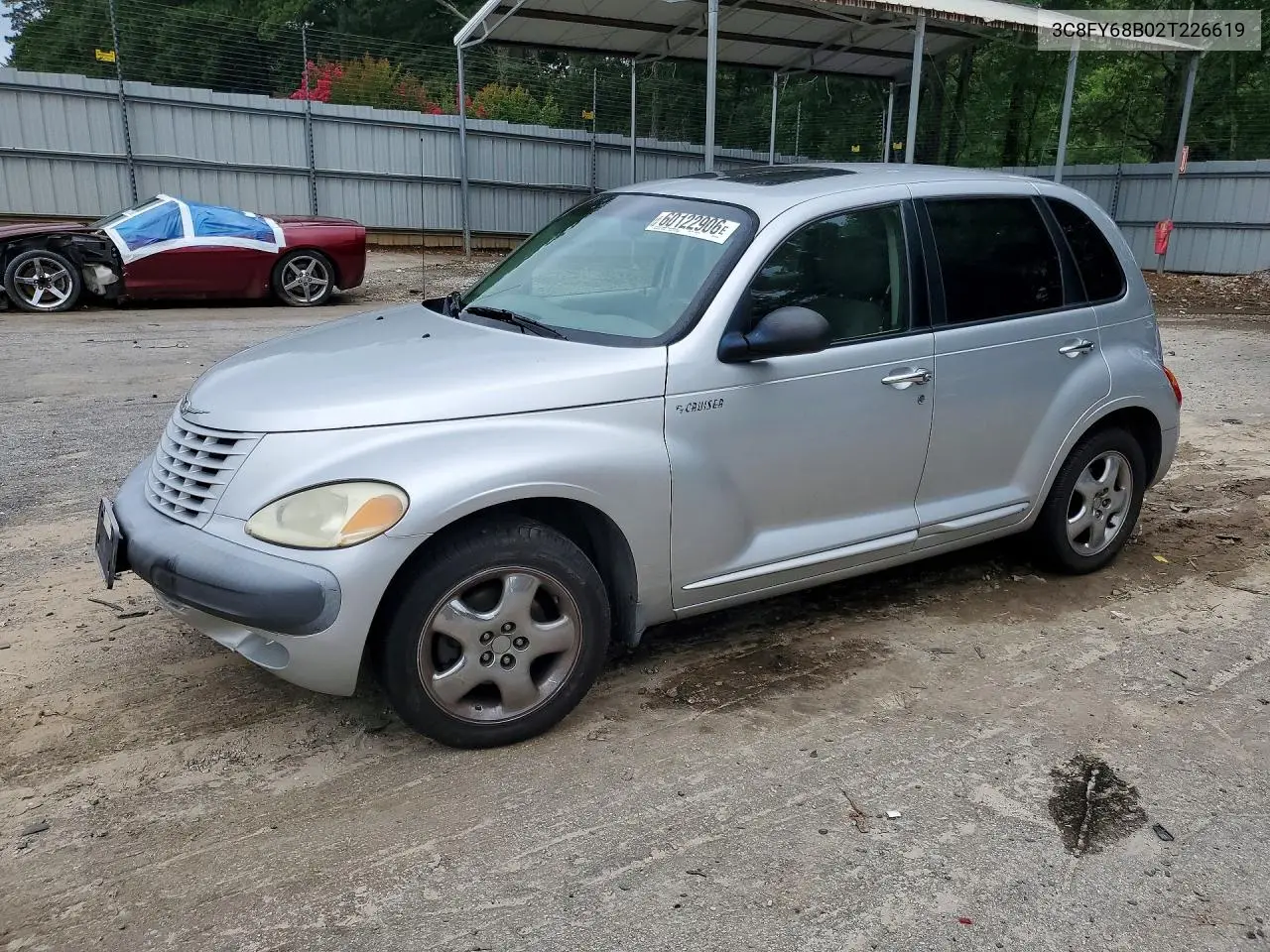 2002 Chrysler Pt Cruiser Limited VIN: 3C8FY68B02T226619 Lot: 60122906
