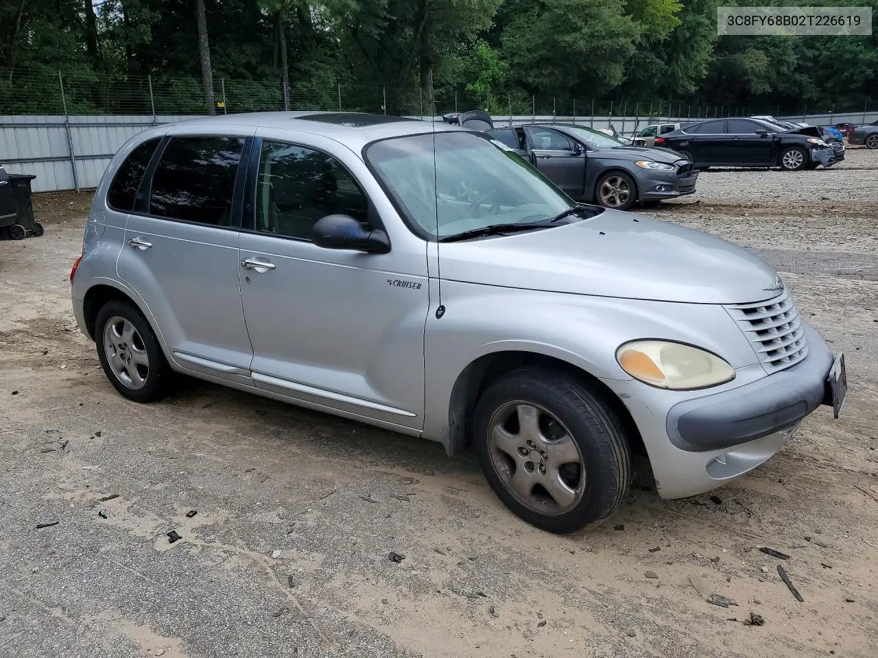 2002 Chrysler Pt Cruiser Limited VIN: 3C8FY68B02T226619 Lot: 60122906
