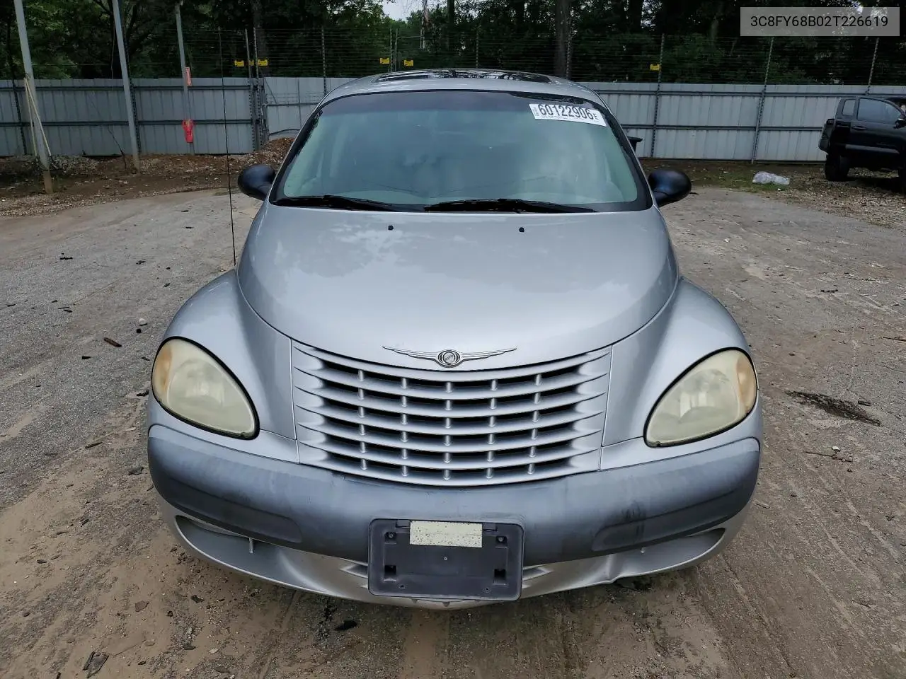 2002 Chrysler Pt Cruiser Limited VIN: 3C8FY68B02T226619 Lot: 60122906