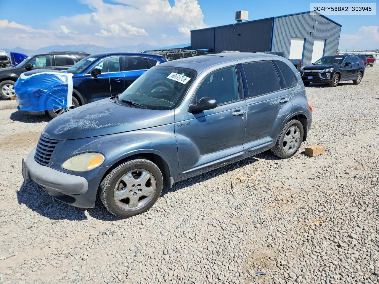 2002 Chrysler Pt Cruiser Touring VIN: 3C4FY58BX2T303945 Lot: 60995706