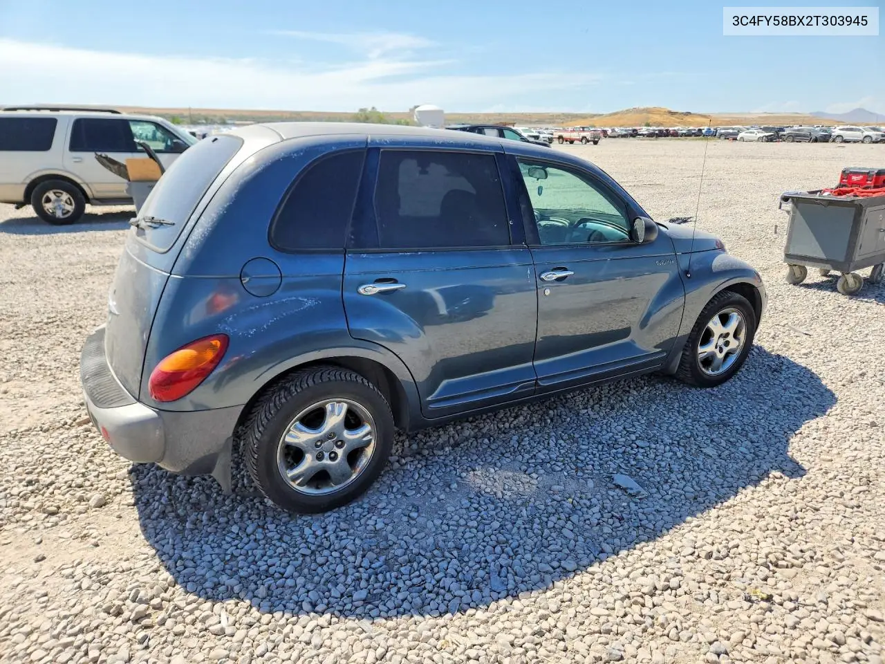 2002 Chrysler Pt Cruiser Touring VIN: 3C4FY58BX2T303945 Lot: 60995706