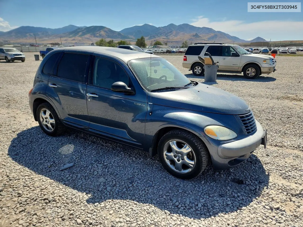 2002 Chrysler Pt Cruiser Touring VIN: 3C4FY58BX2T303945 Lot: 60995706