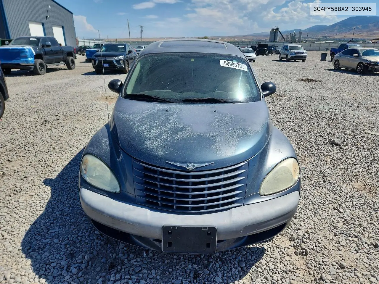2002 Chrysler Pt Cruiser Touring VIN: 3C4FY58BX2T303945 Lot: 60995706