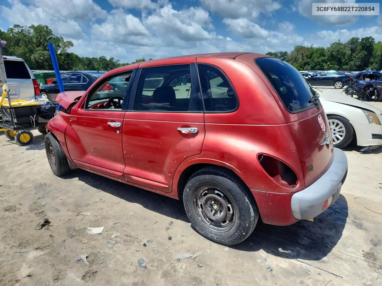 2002 Chrysler Pt Cruiser Limited VIN: 3C8FY68B22T220854 Lot: 61008036