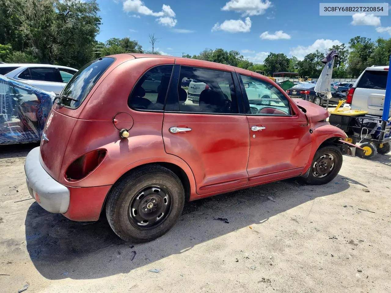 2002 Chrysler Pt Cruiser Limited VIN: 3C8FY68B22T220854 Lot: 61008036